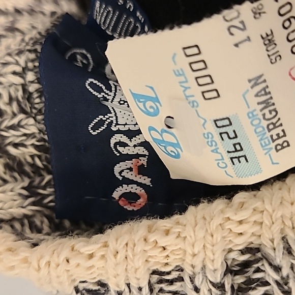 Women's Black and White Sweater VINTAGE - Picture 5 of 8